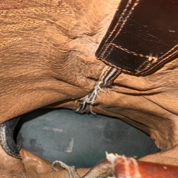 Ariat Men's Brown Leather Western/Cowboy Boots - size 10.5 EE - Picture 15 of 16